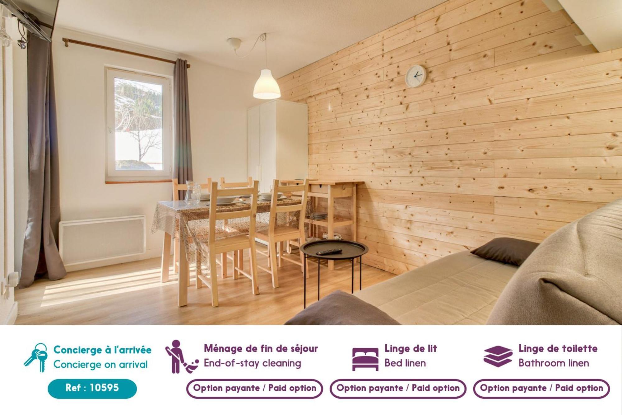 Acces Direct Aux Pistes - Appartement Pour 4 Génos Exteriér fotografie